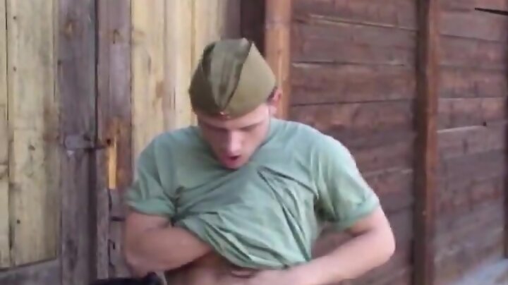 Gay military cocksuckers outdoors