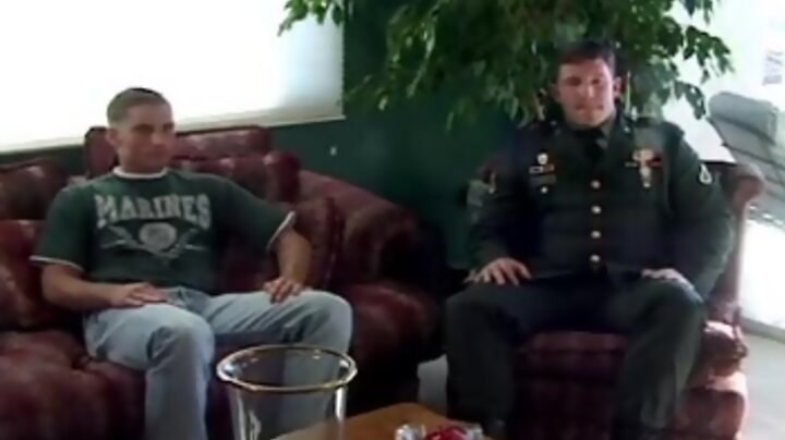 Army recruiter fucks potential soldier