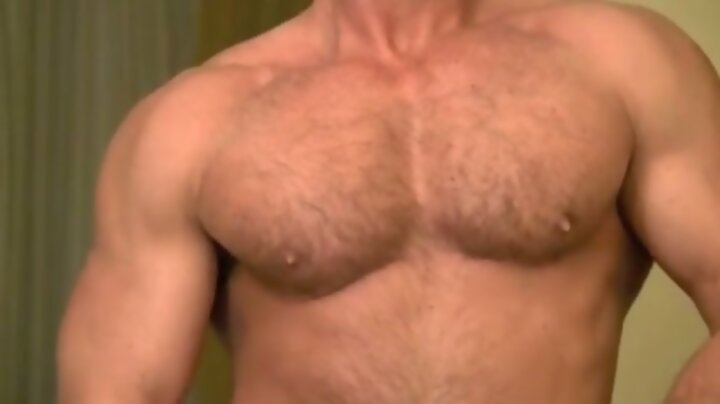 Strong bear old man strips for you