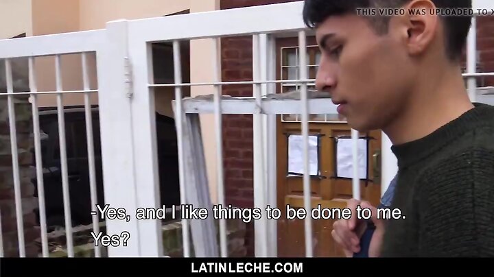 Latinleche - Young Prick Sucker Banged With No Condoms Outside