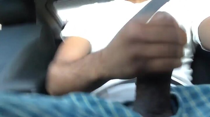 Jacking Off Off In Car Before Work