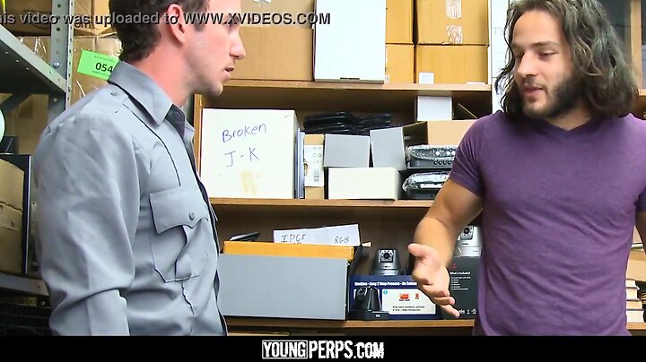 Youngperps - appealing guard fucks lucky long-hairy dude