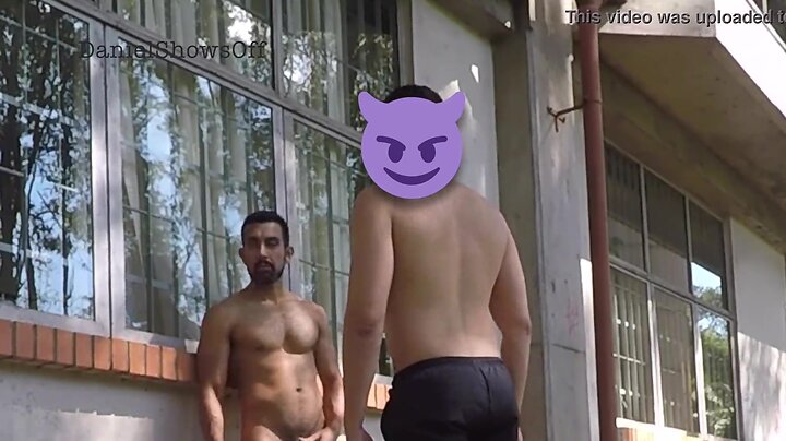 Two guys outdoor