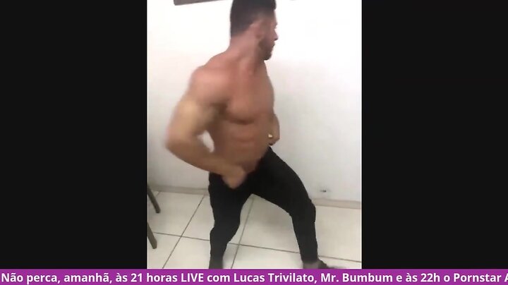 Assista o stripper especial do gogoboy joao humberto em live do papomix parte 4